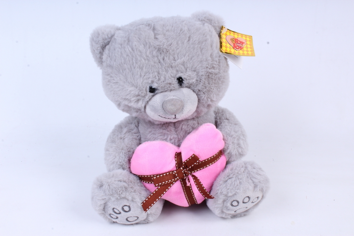 Игрушка мягкая Медведь с сердцем   М-0150/23