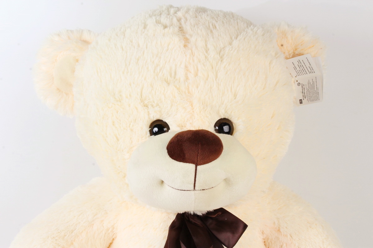 Игрушка мягкая-Медведь с медалью кремовый    Д-3922/60