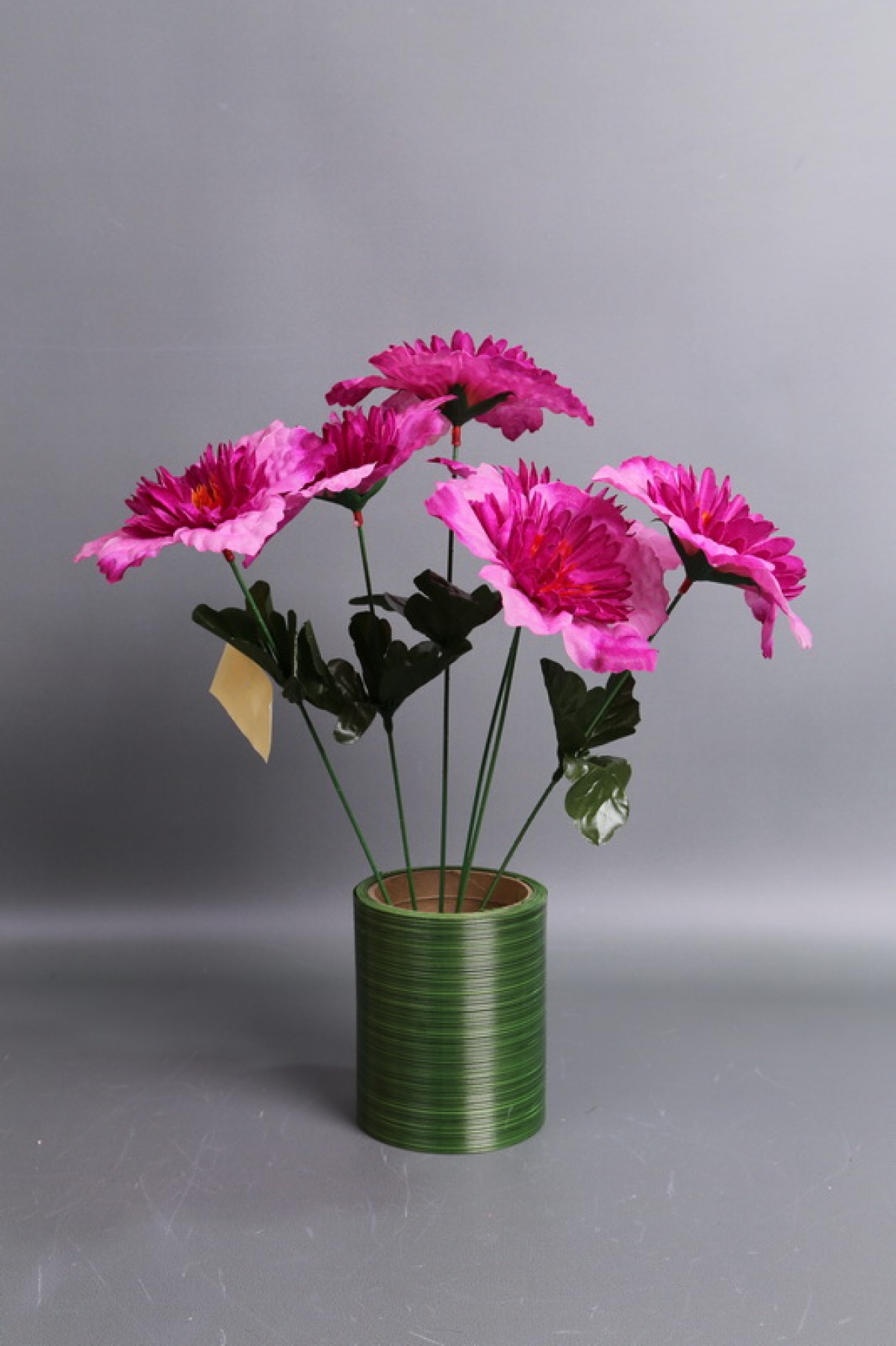 Искусственное растение - Нарциссы махровые 50 см пурпурные