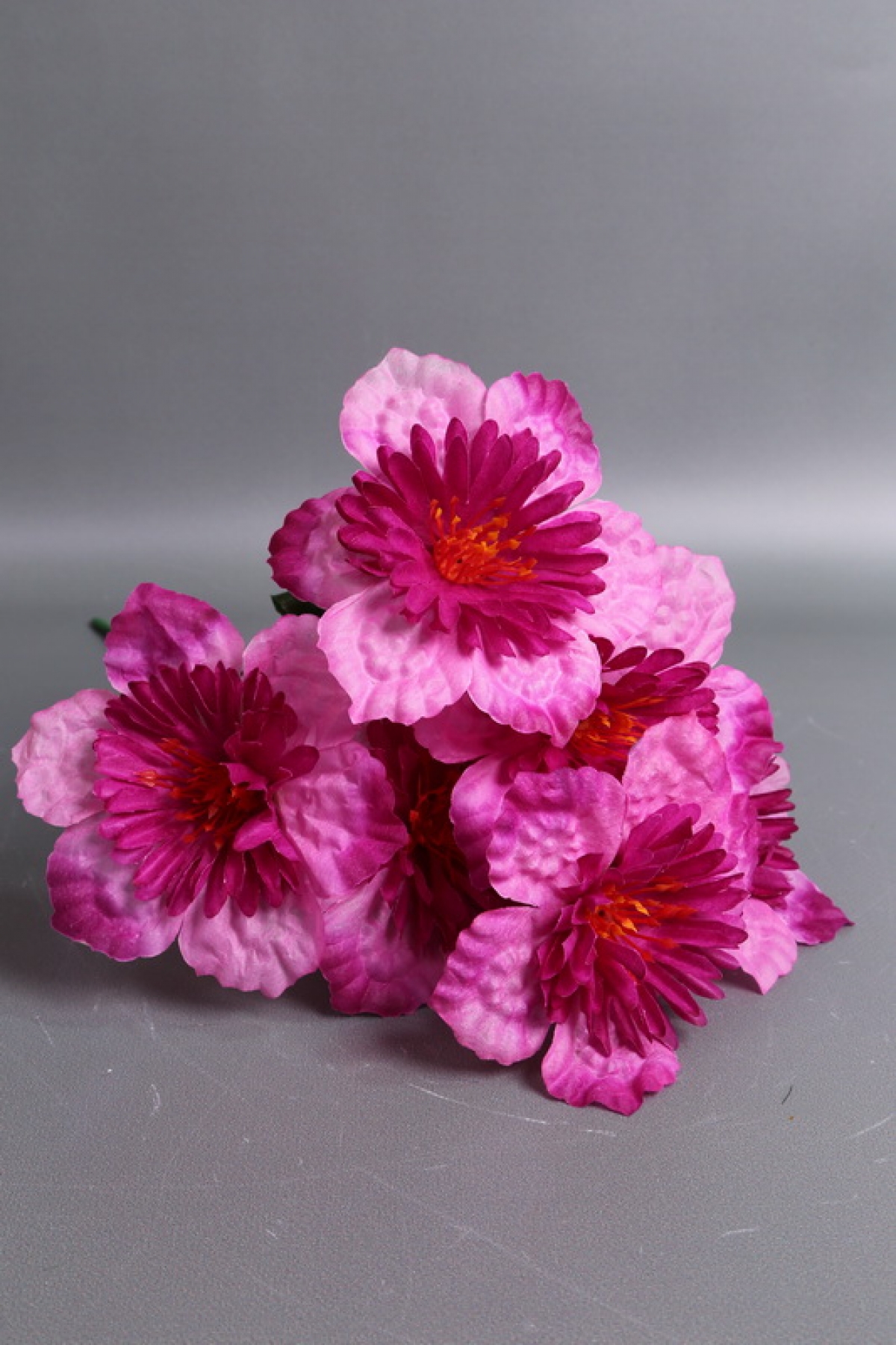 Искусственное растение - Нарциссы махровые 50 см пурпурные