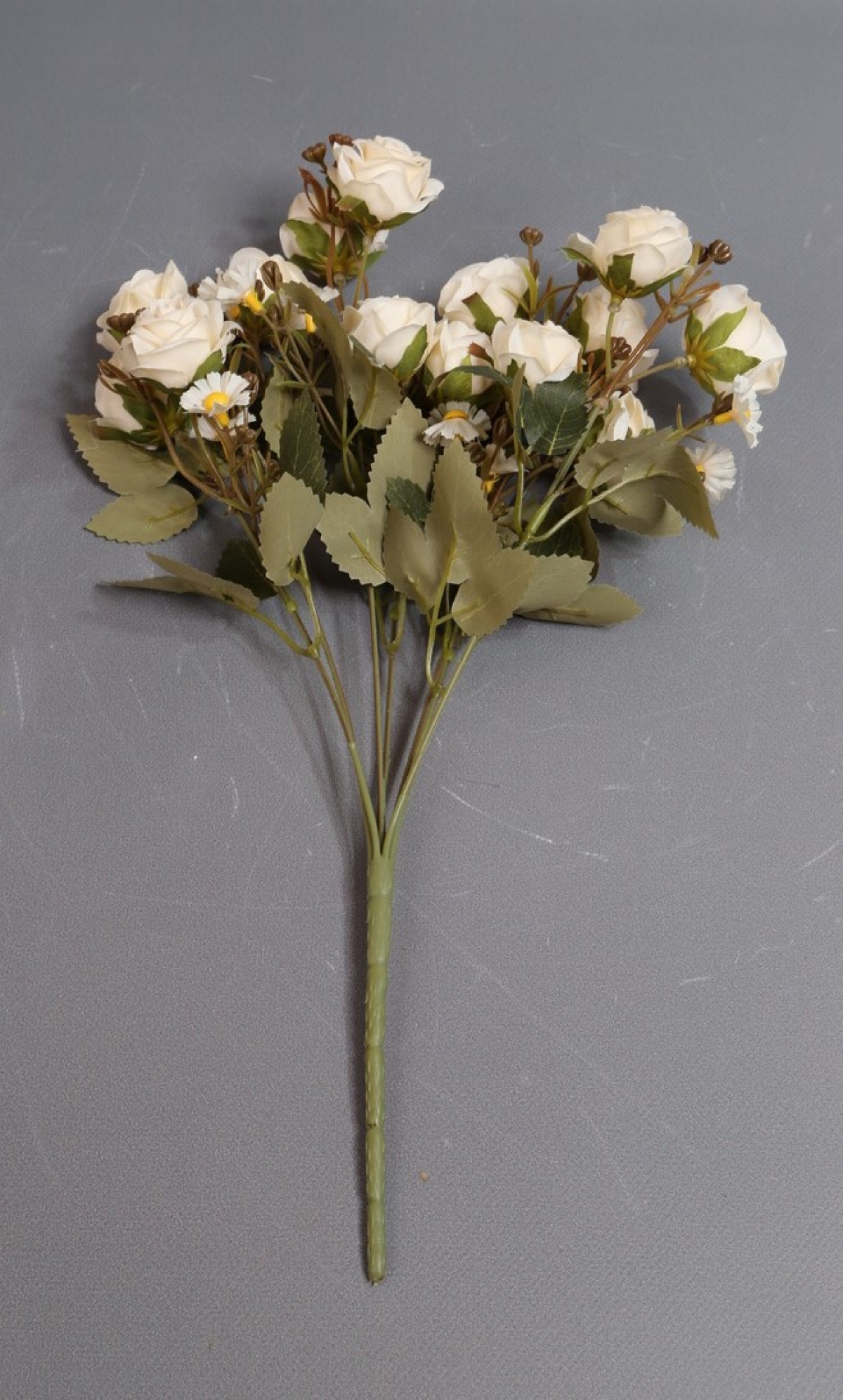 Искусственное растение - Розы дизайн кремовая 40 см