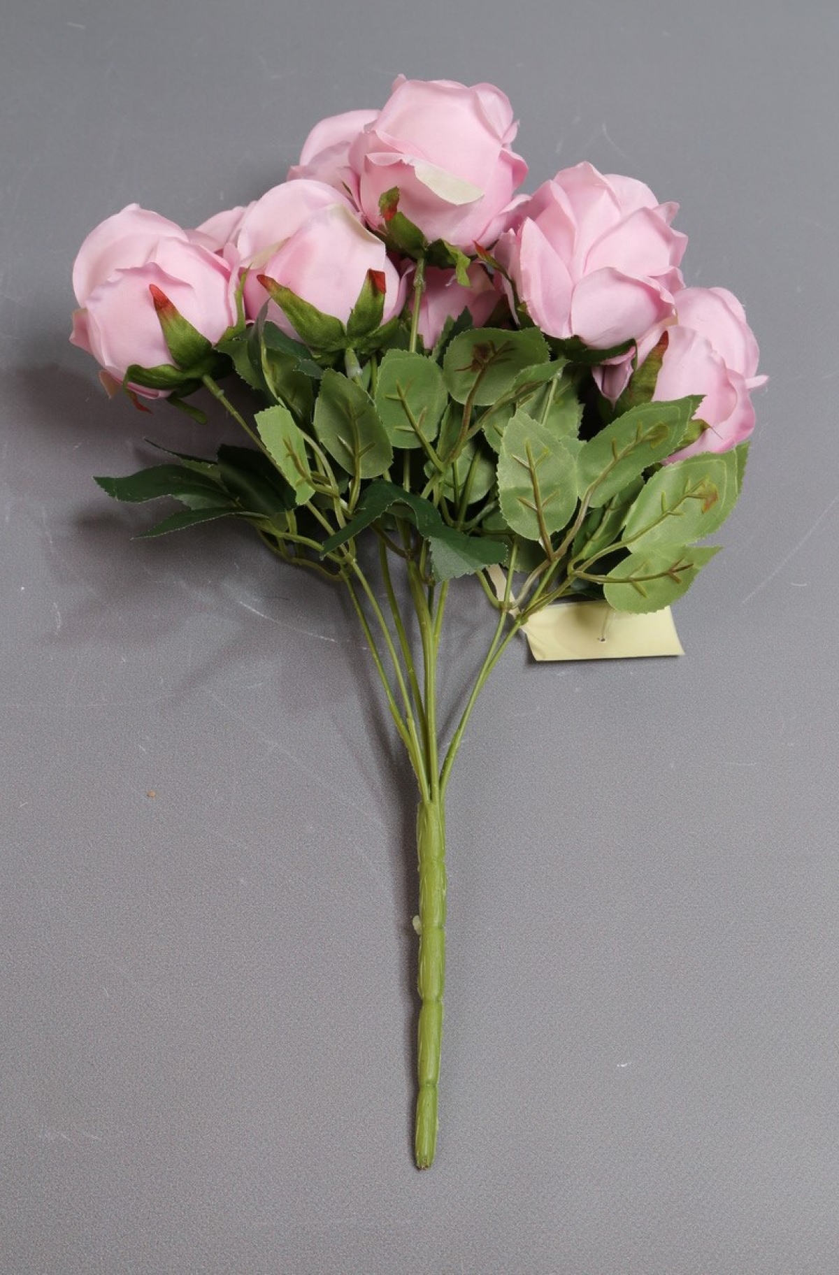 Искусственное растение - Розы Нежность 9 голов лиловые 42 см