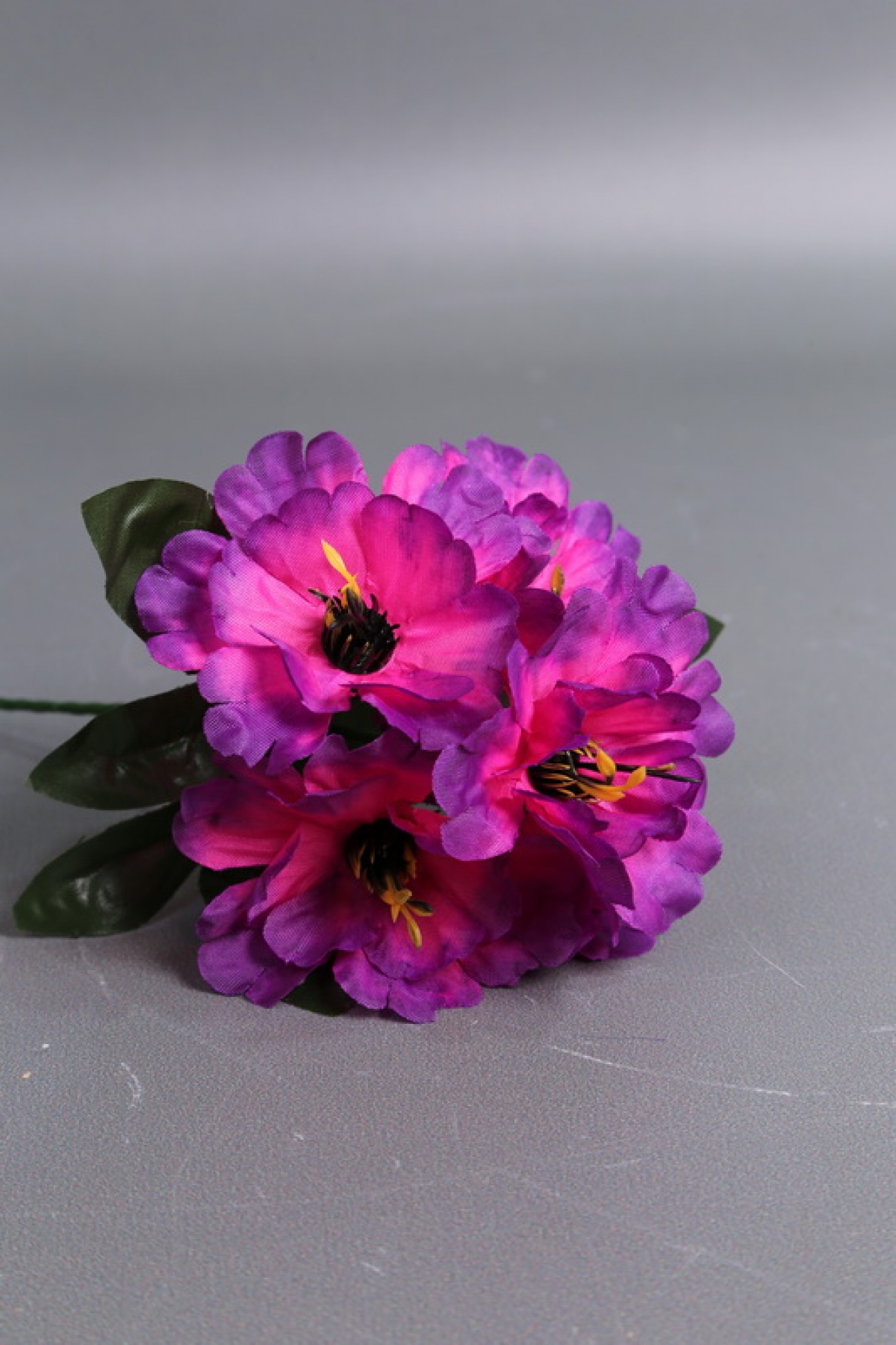 Искусственное растение -  Анемоны 15 см розово-фиолетовые