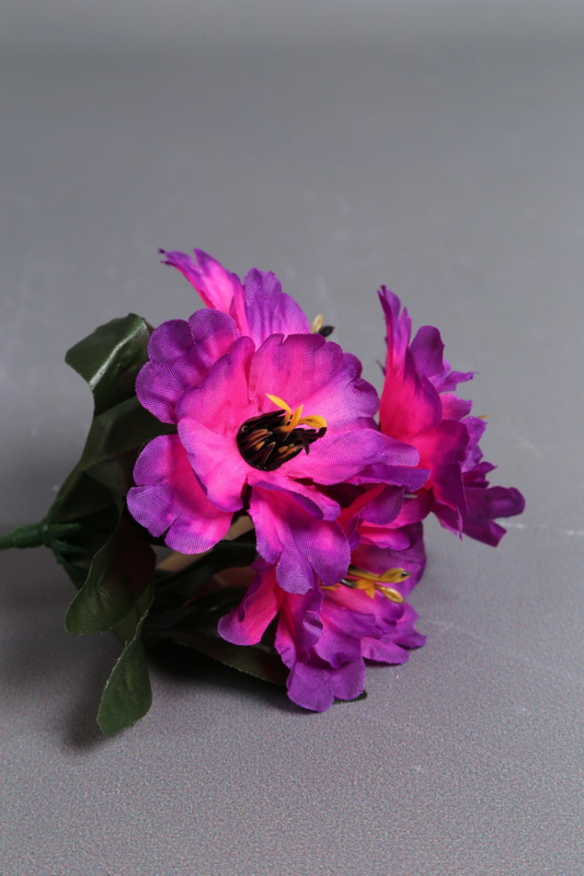 Искусственное растение -  Анемоны 15 см розово-фиолетовые