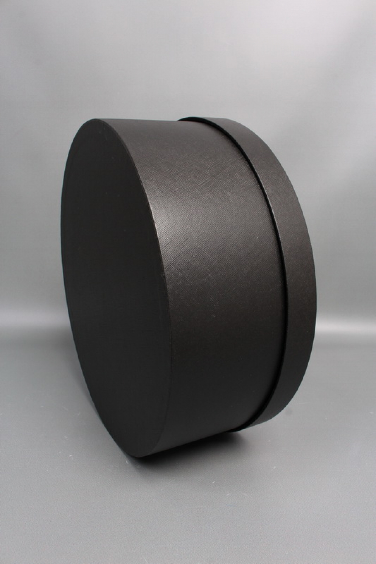 Коробка для цветов с прозрачным окошком 35*H13,5, 1 шт., черный 8123М