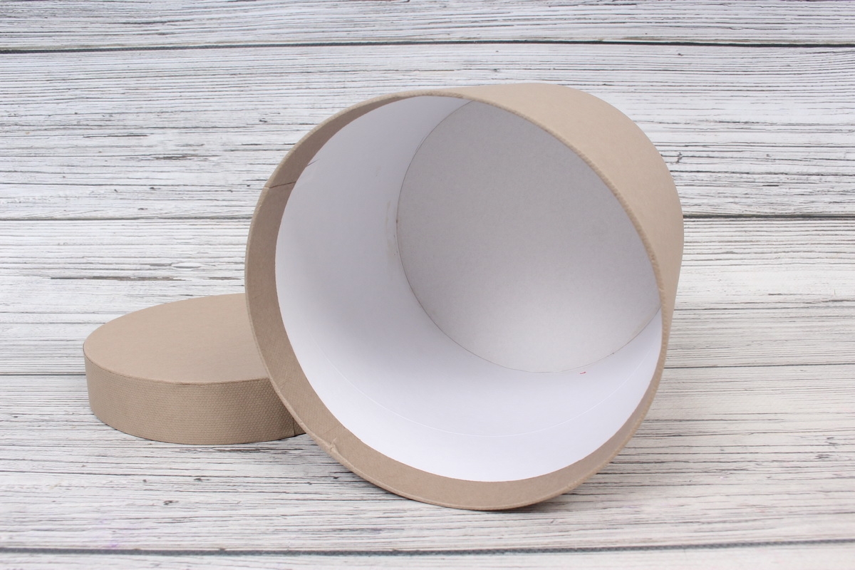 Коробка Imitlin AIDA  15*15, крафт  0377Н
