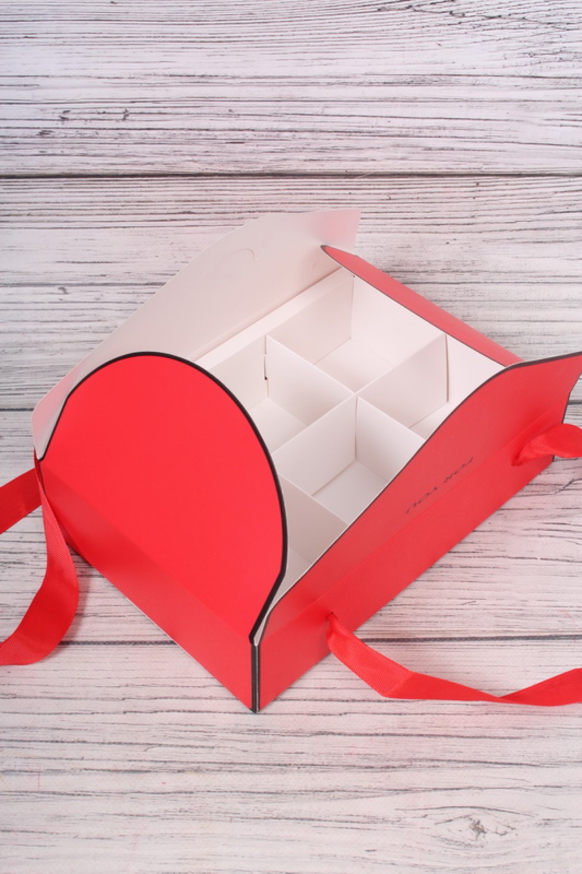 Коробка подарочная "For you", 25*17*6см, ягодный 0410Н
