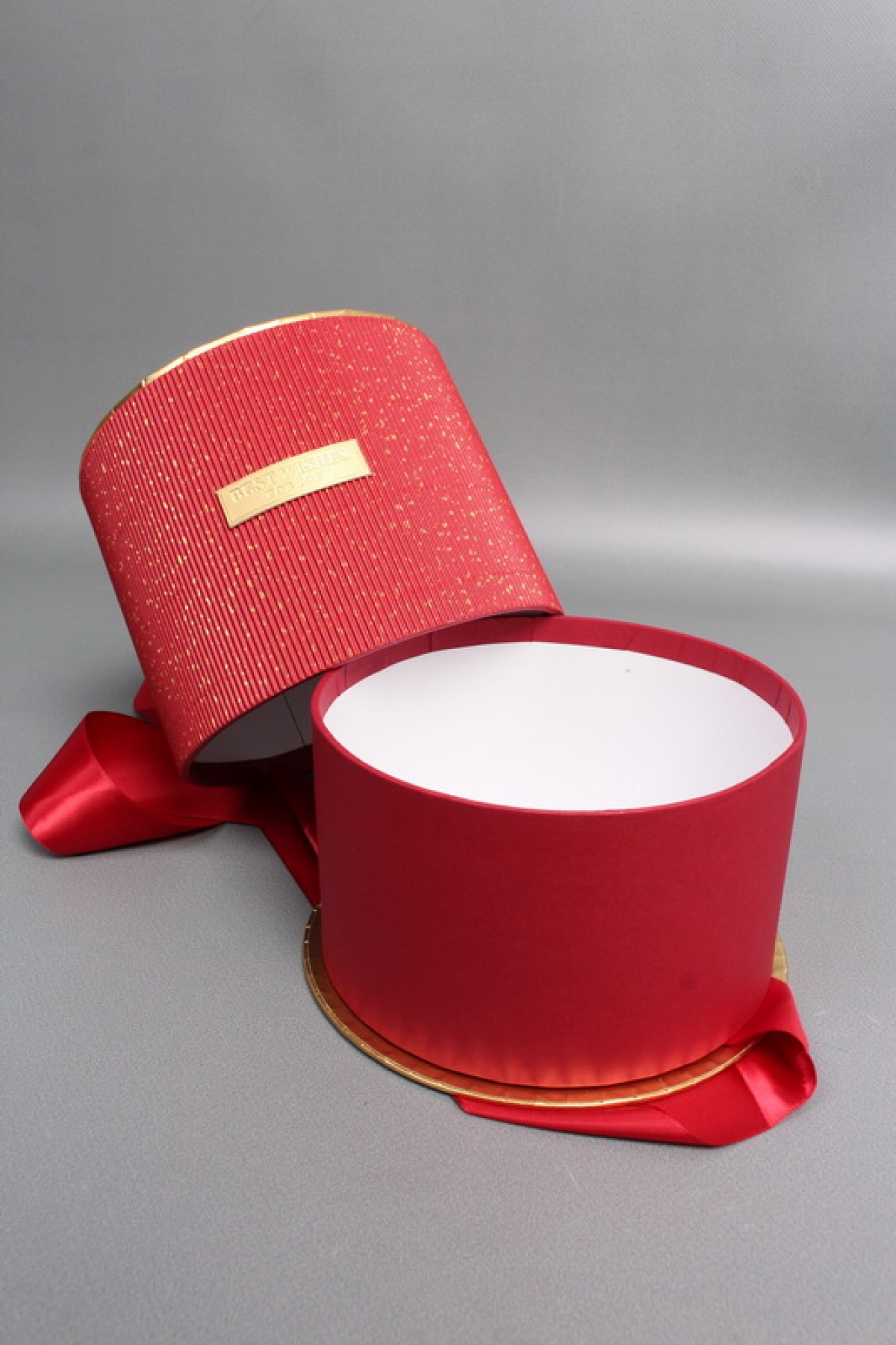 Коробка подарочная "Коллекция роскоши" D15,8*H12,6, 1 шт., красный 6730М