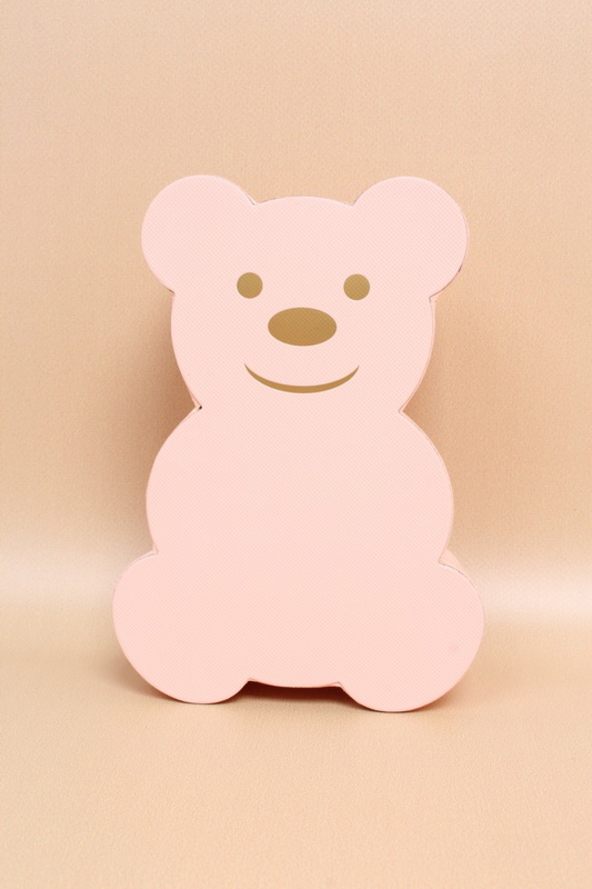 Коробка с крышкой "Мишка" 18,3x13x5 см, св.розовый  9476М