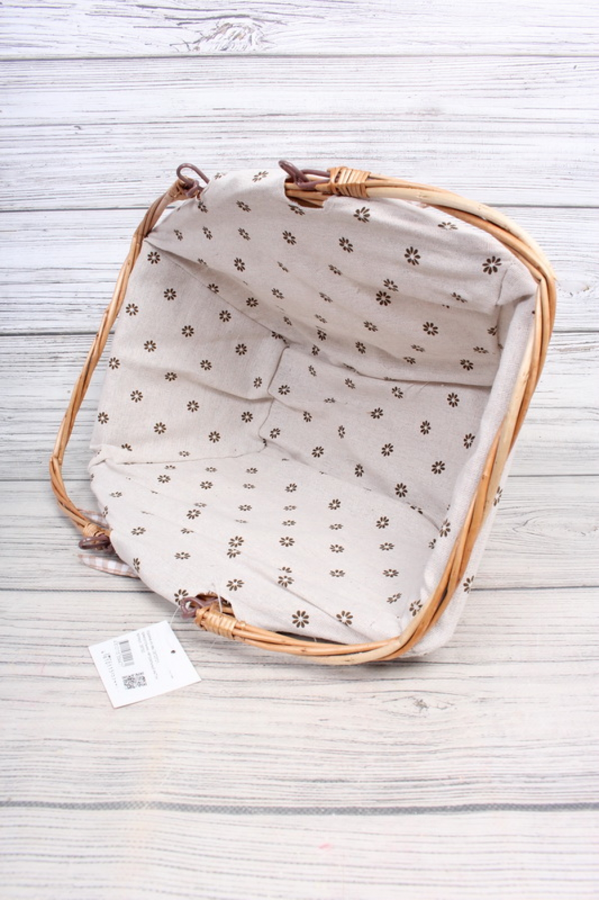 Корзина из ивы 38*23*21, прямоугольник, натуральный 4471Н