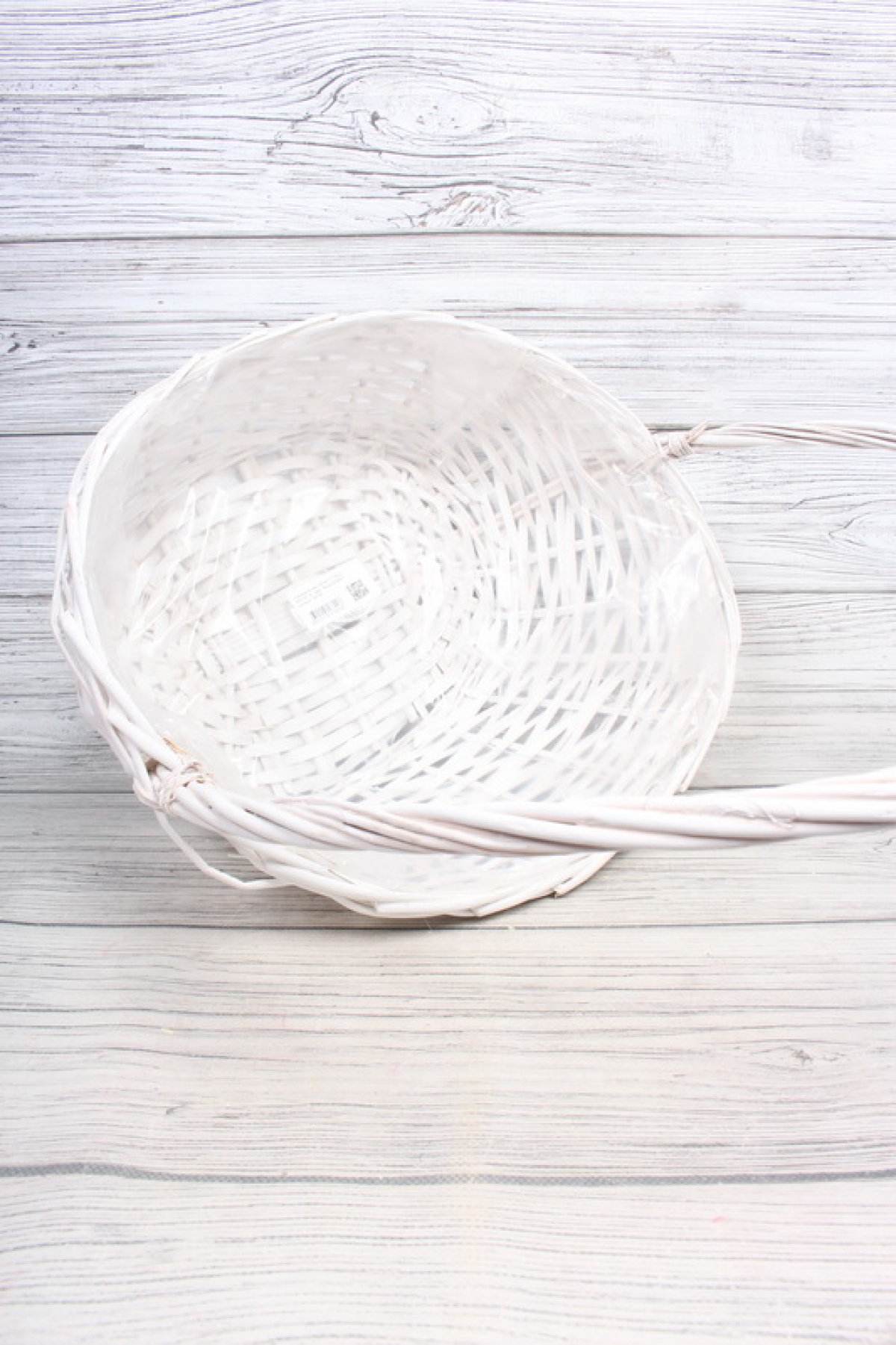 Корзина из ивы 44*34*11*16/20  B32*22, S. овал, белый 6008Н