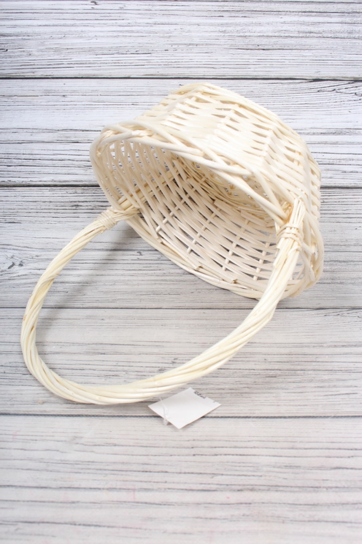 Корзина из ивы, круг, 25*25*H10/30см, натуральный 8417Н