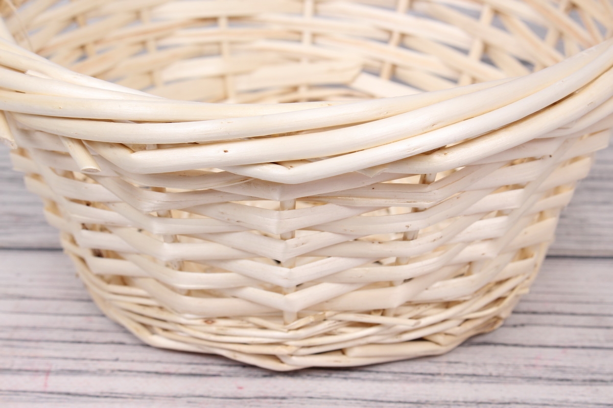 Корзина одиночная (ива) -  21*11*34CM   Натуральная 8103Л