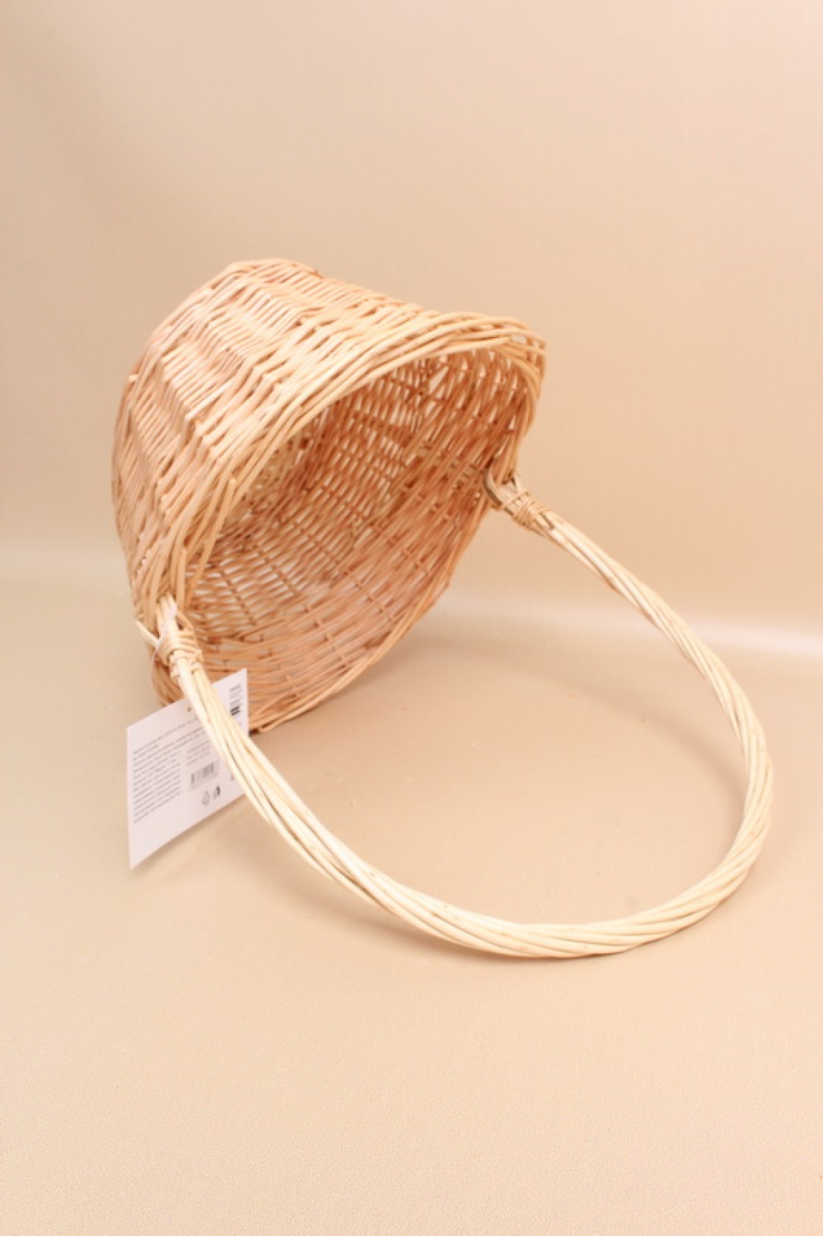Корзина плетеная (ива), 32*24*13,5*38 см, 1 шт., натур.  5968М