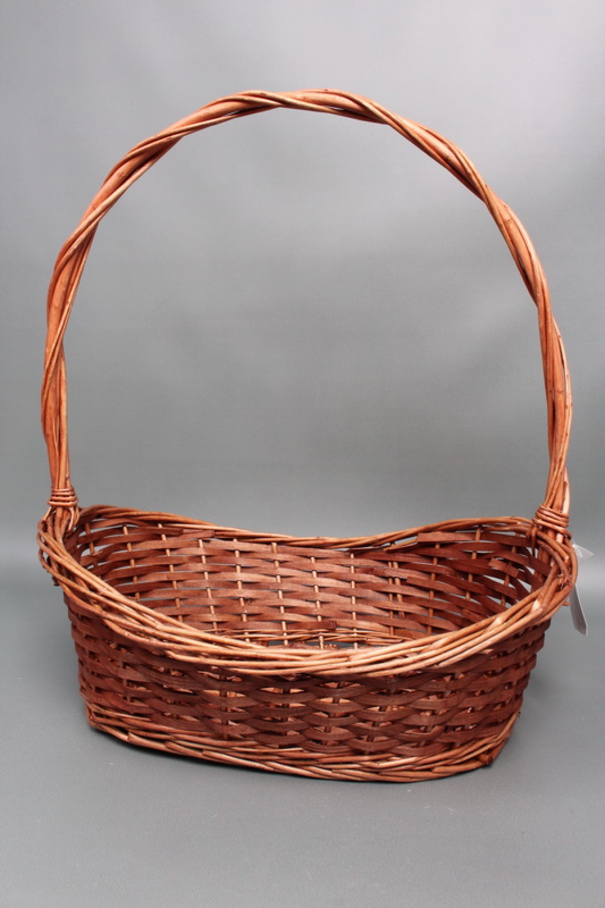 Корзина плетеная (ива) 46*31*H12/16, 1 шт., медовый  2682М