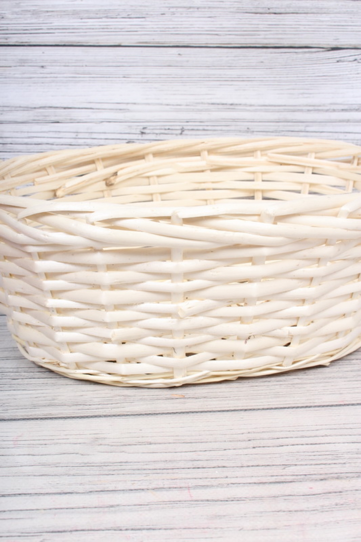 Корзина плетеная (ива): 35x25xH14xHH42  B30x20, 1 шт. белый 2334М
