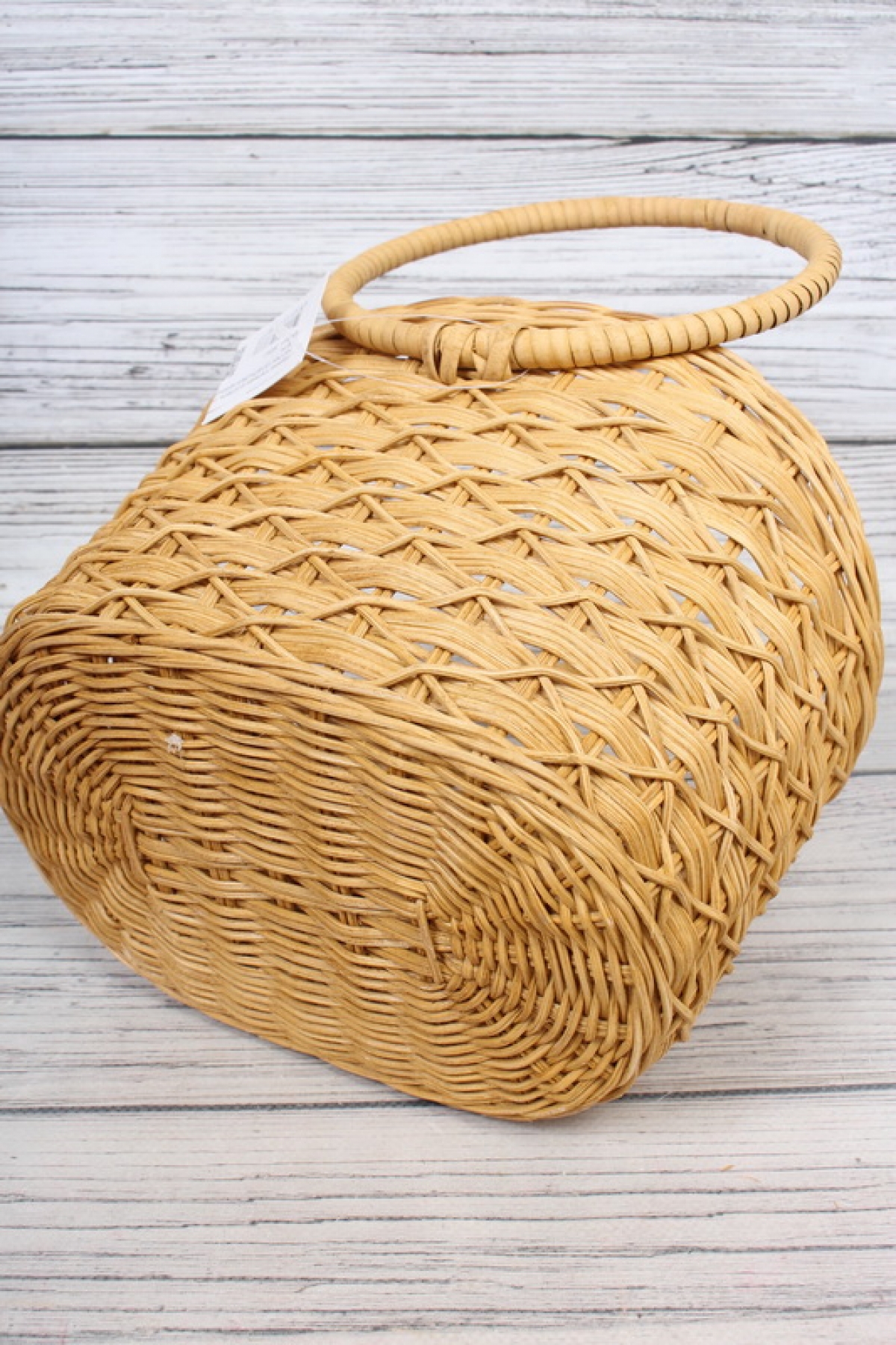 Корзина плетеная из ротанга, сумка 24x17xH.13/16/TH.26cm натуральный 7877Н