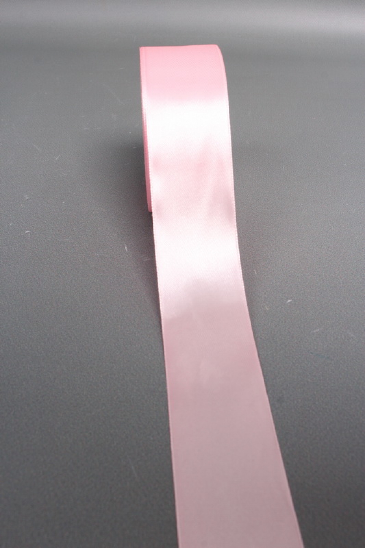 Лента атласная, на пене, односторонняя, 38 мм х 25 ярд, пудрово-розовый  0521М
