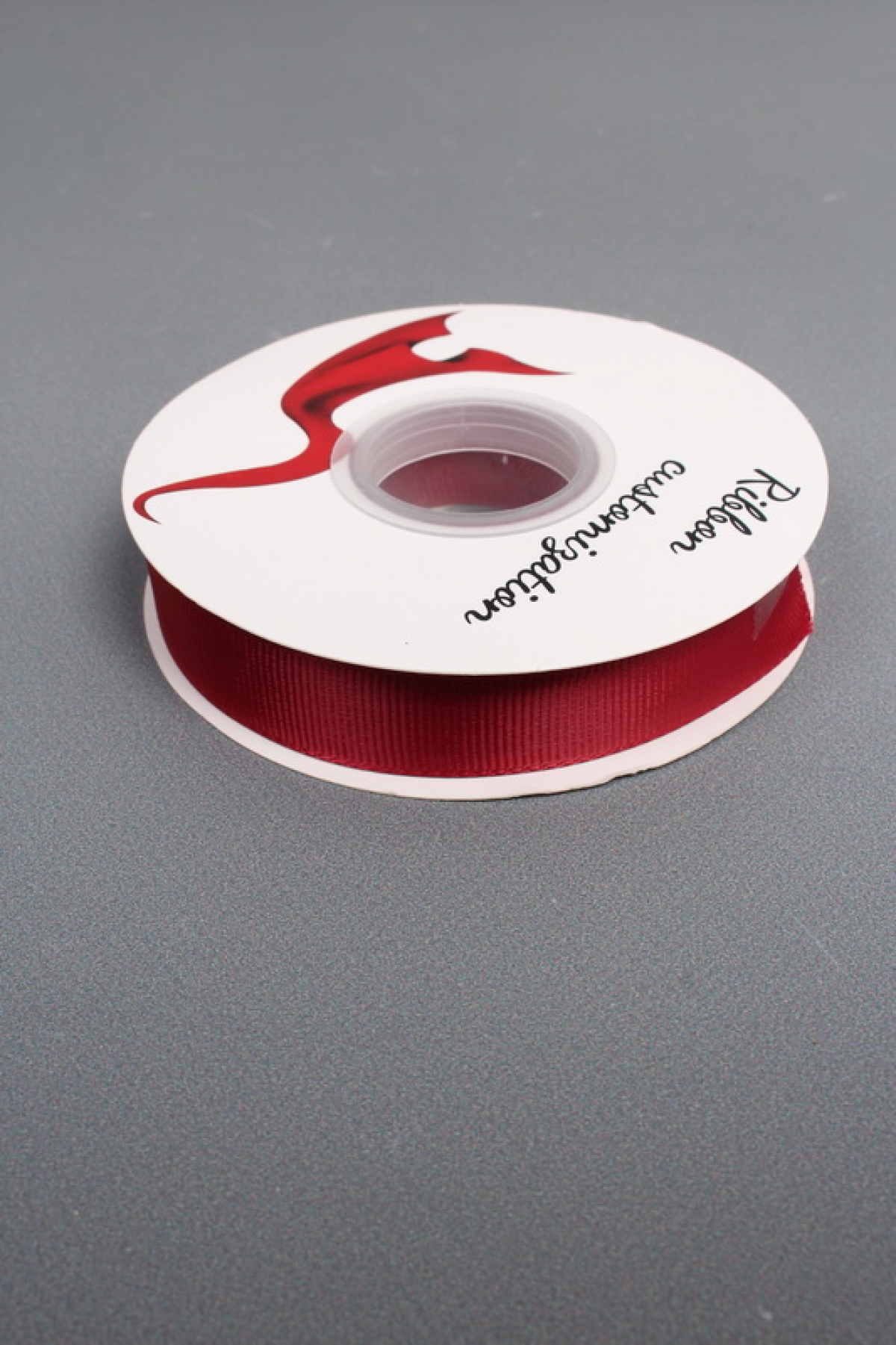 Лента атласная полиэстер 2 см*35 ярдов, винный 0494М