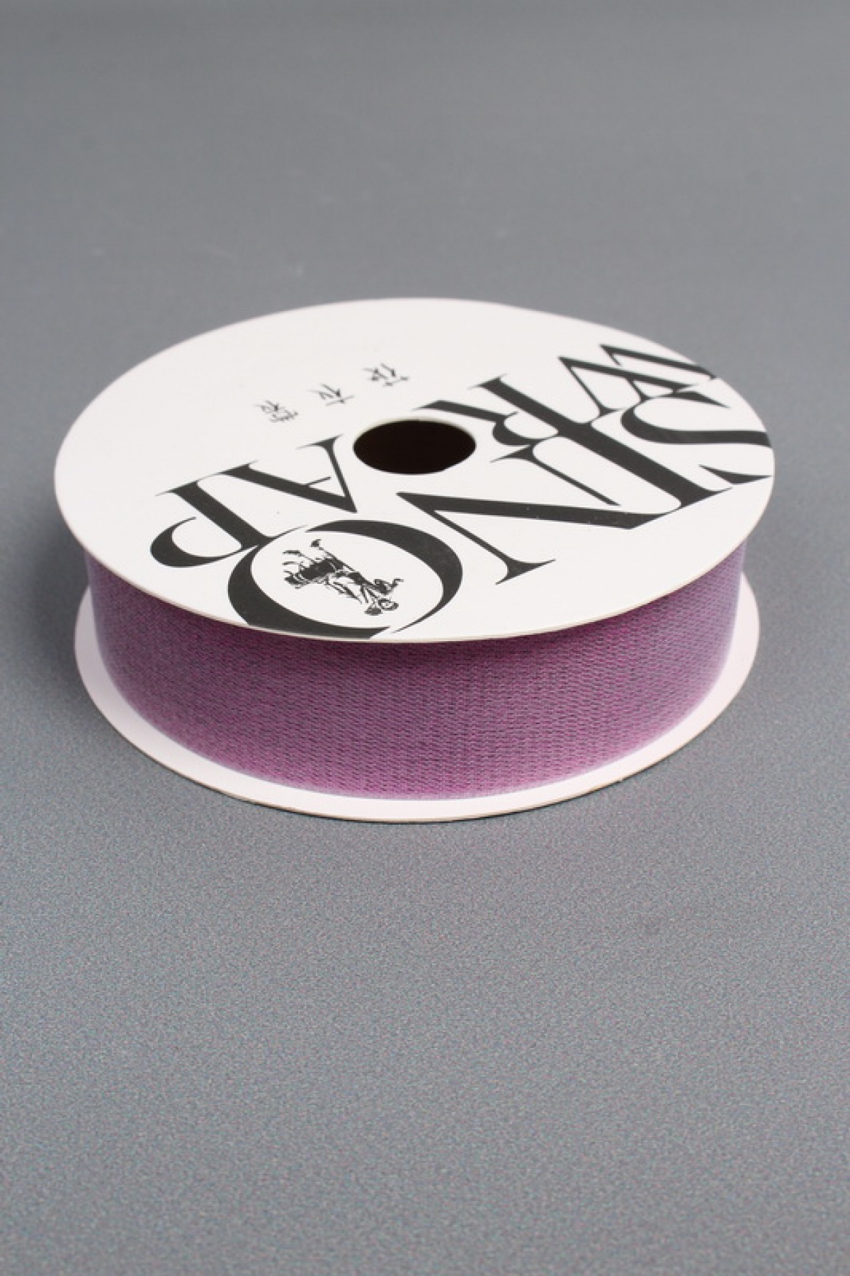 Лента декоративная Перламутровая, полиэстер, 25 мм х 13 ярд., сиреневый 6961М