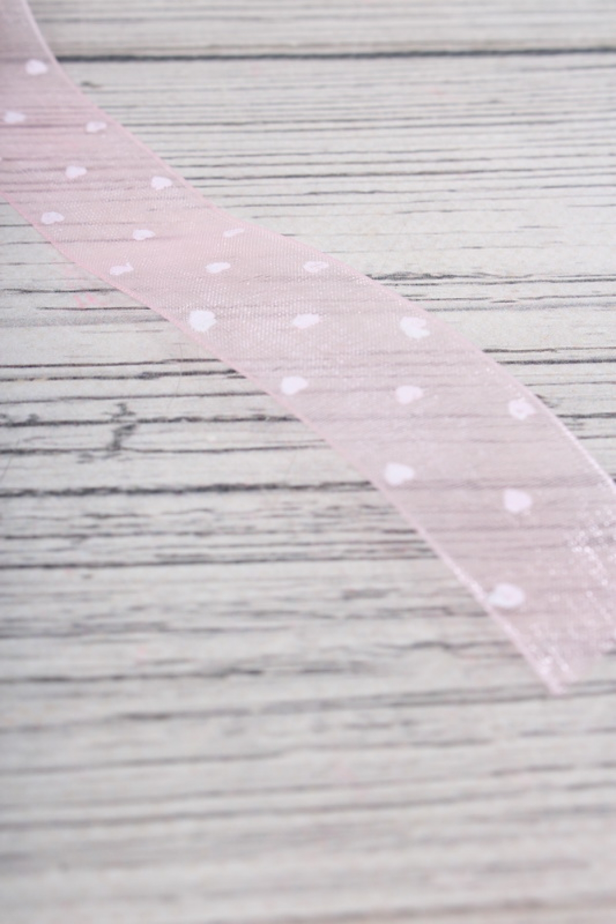 Лента органза Love,25mmx25yards, цв.розовый 9150Л