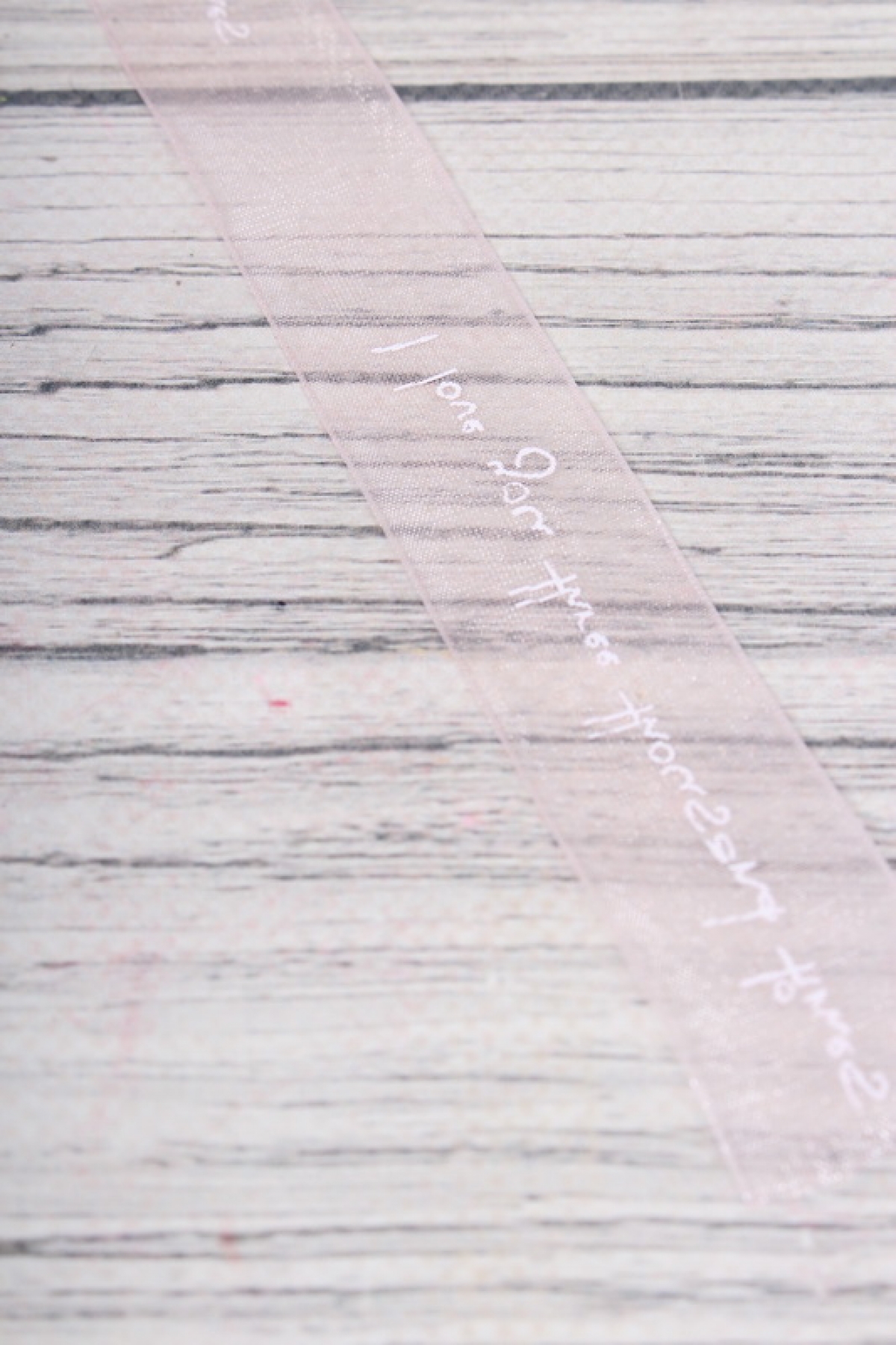 Лента органза "Письмо", 25mmx25yards, цв.розовый 5670Л