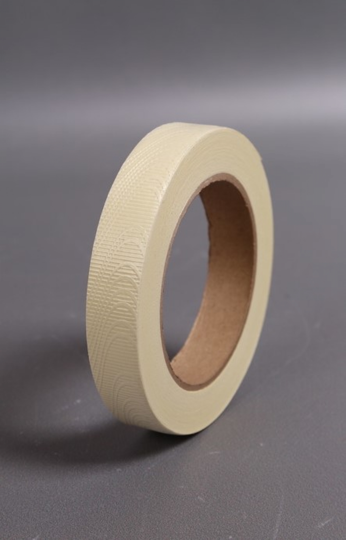 Лента простая (2см*50ярд) Однотонная тиснение дерево ШАМПАНЬ P2123