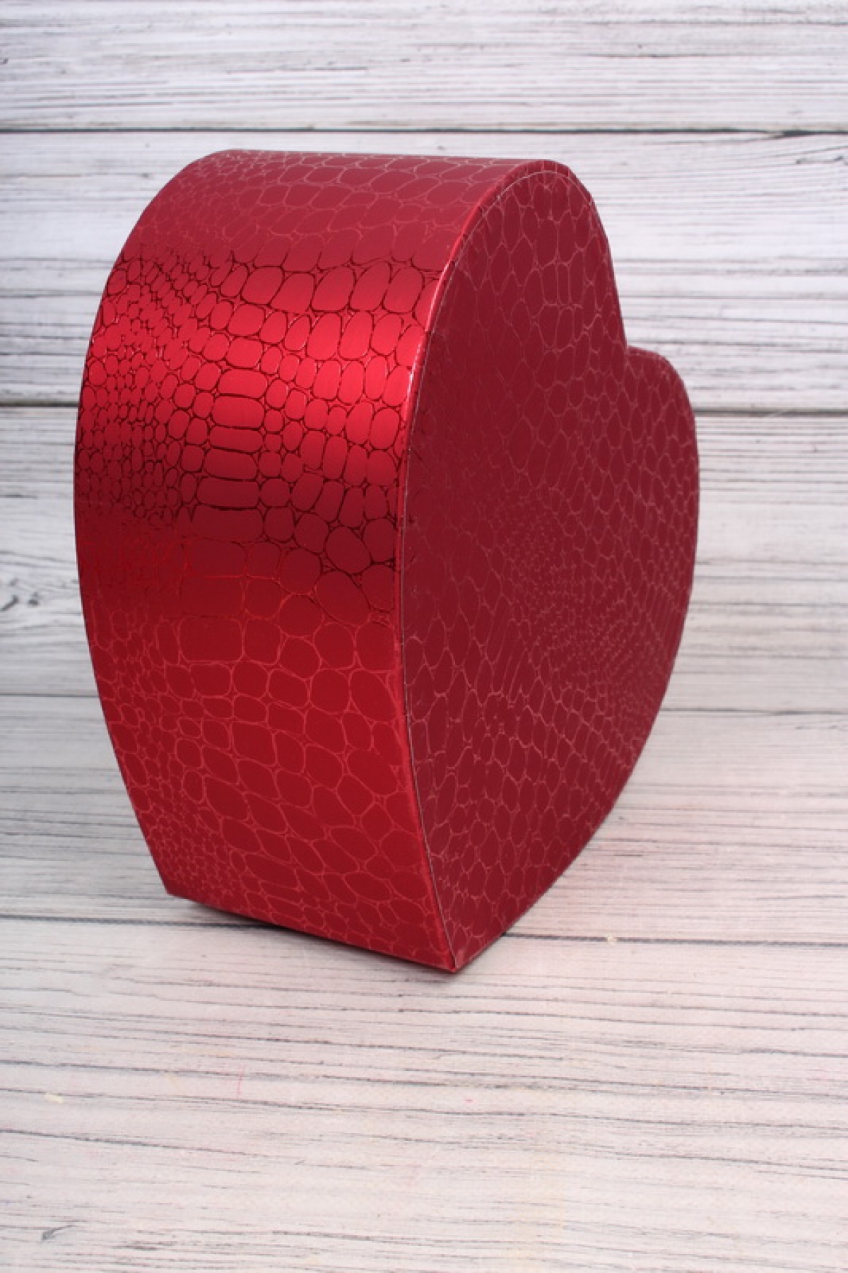 Набор коробок "Перламутровое Сердце" 3шт, 31*27*13,3cm, 27*23*11,7cm, 23*20*10,3cm, красный 2079Н