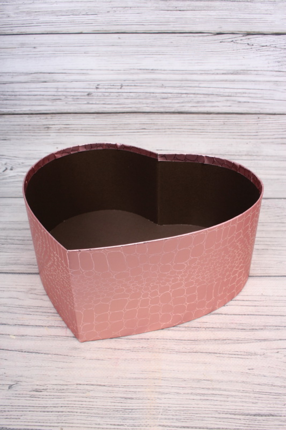 Набор коробок "Перламутровое Сердце" 3шт, 31*27*13,3cm, 27*23*11,7cm, 23*20*10,3cm, розовый 2086Н