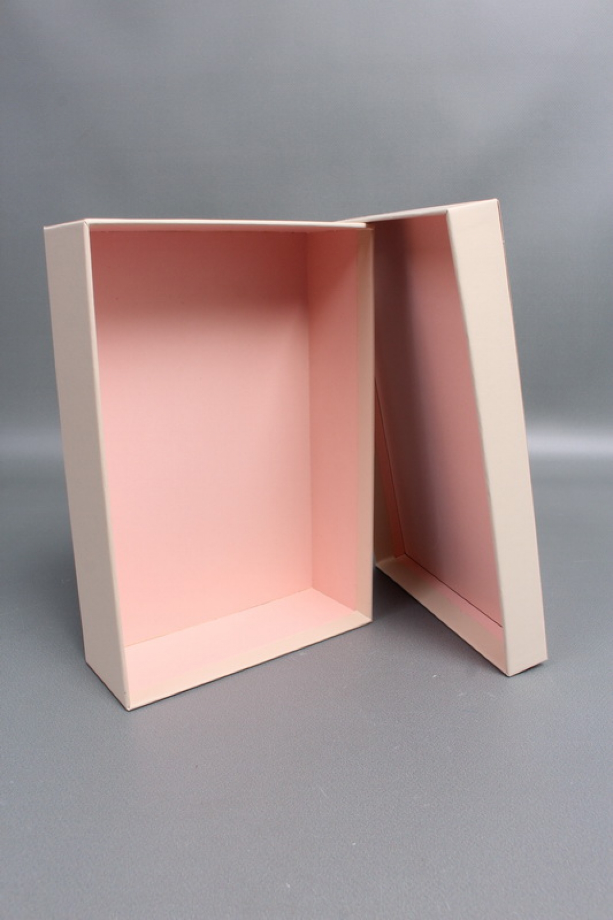 Набор коробок подарочных из 3шт - 33,5*25*11,5, 29*21*9, 24,5*17*6,5 см, молочный 7447М