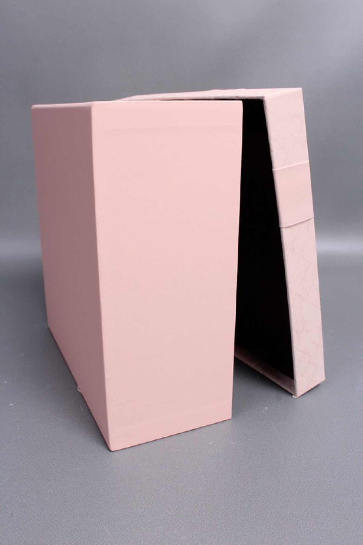 Набор коробок подарочных из 3шт - 27*27*11,5, 24*24*10, 20,5*20,5*8 см, св. розовый 7850М