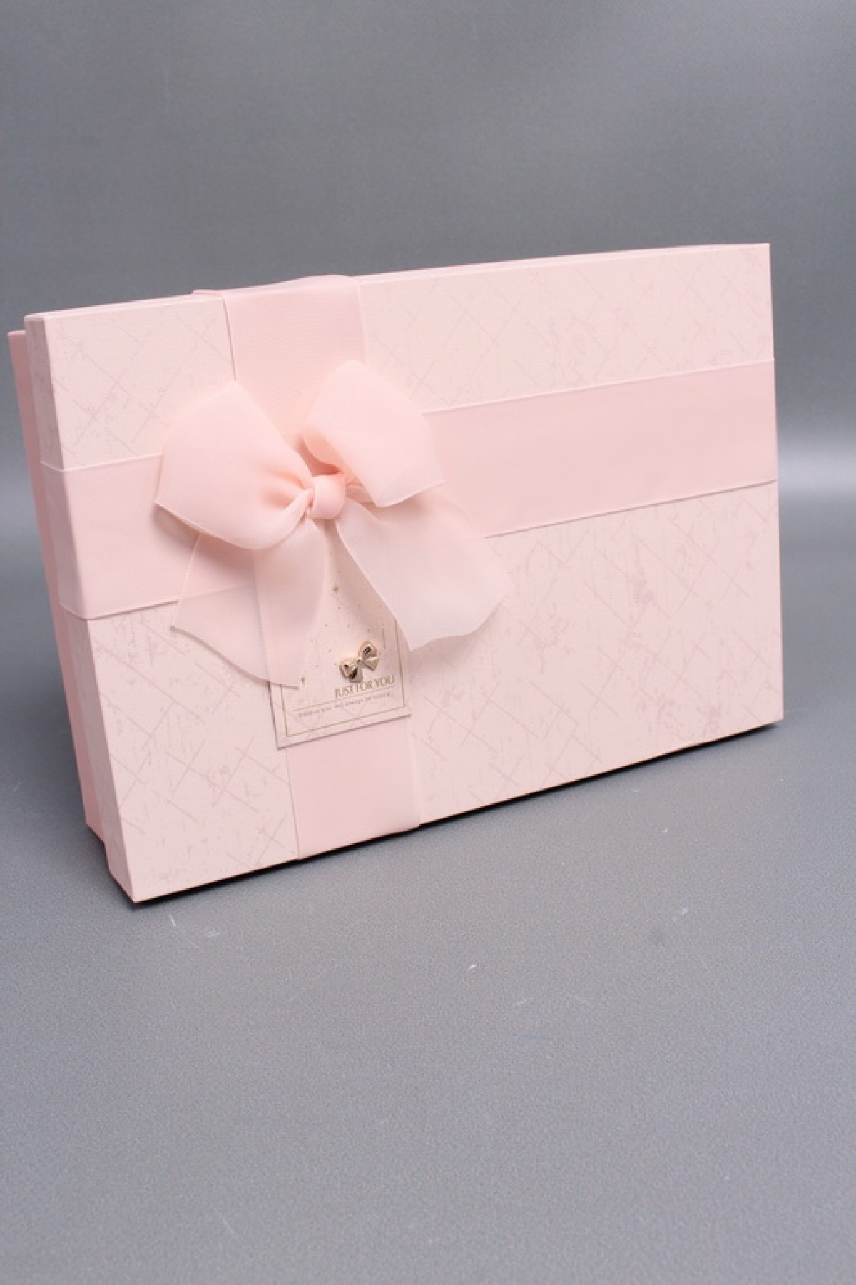 Набор коробок подарочных из 3шт - 33,5*25*11,5, 29*21*9, 24,5*17*6,5 см, светло-розовый 8178М