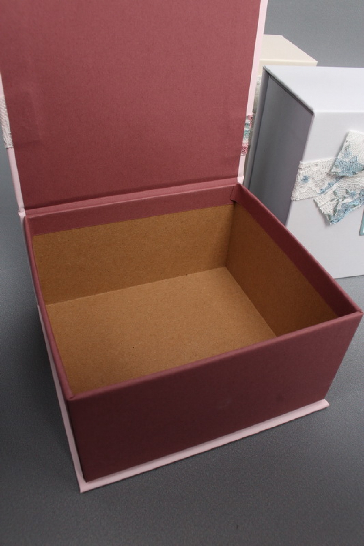 Набор коробок подарочных из 4шт ассорти  - 13,5*12,5*7,5, 7331М