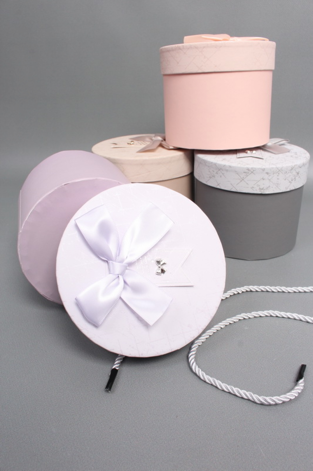 Набор коробок подарочных из 4шт ассорти - 13,8x11,5,  7881М