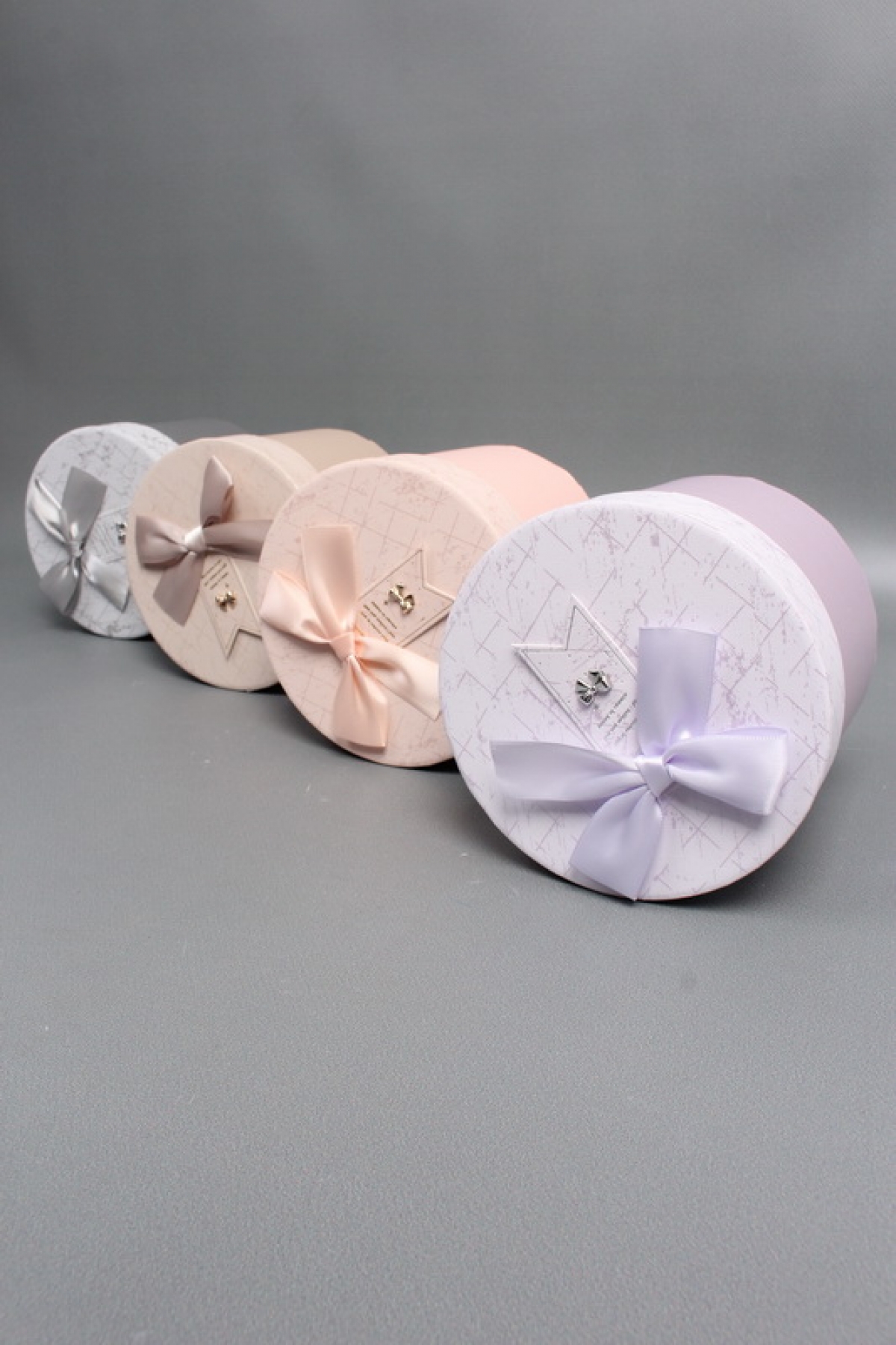 Набор коробок подарочных из 4шт ассорти - 13,8x11,5,  7881М