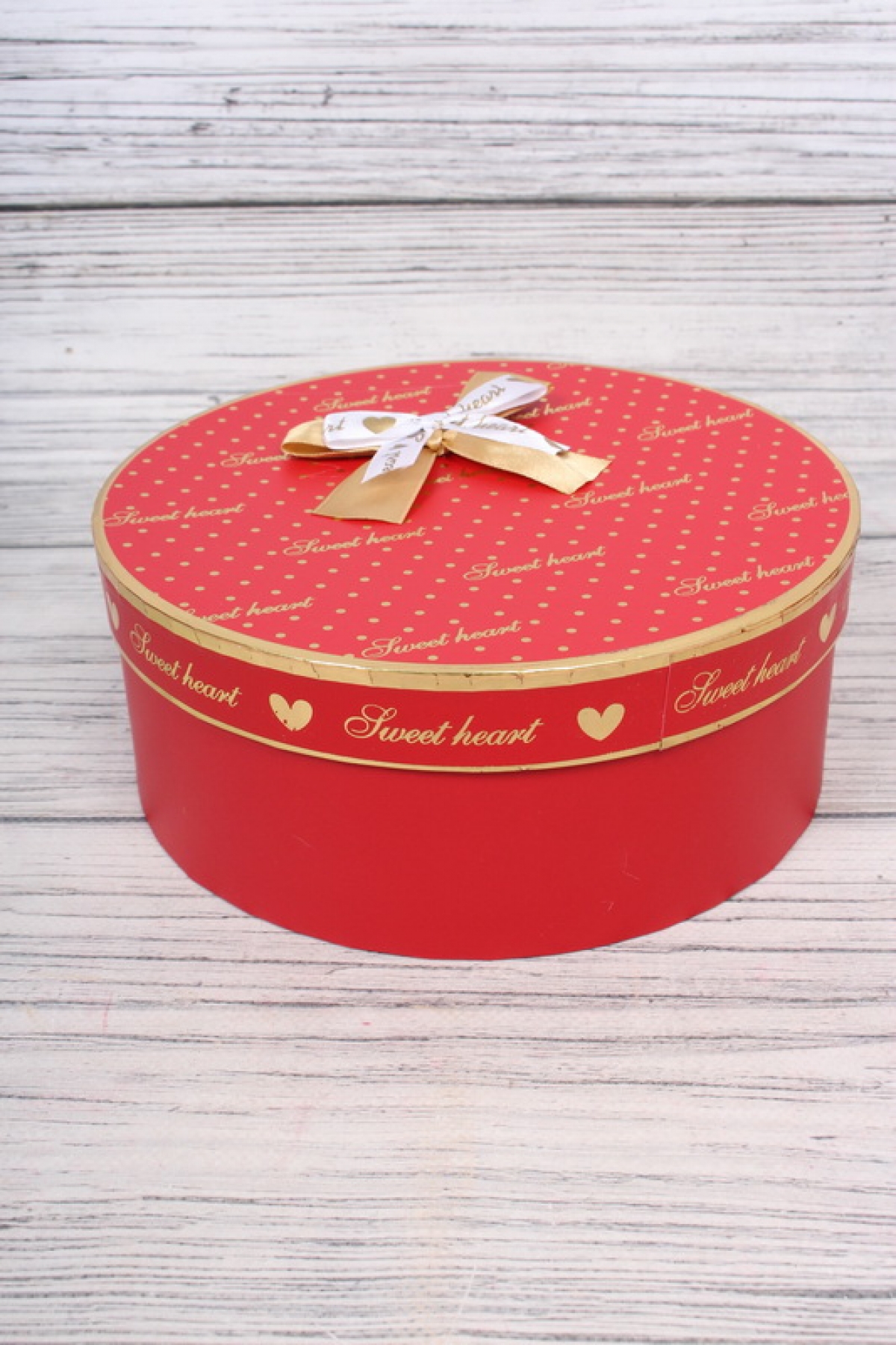 Набор коробок "Sweet heart" 3 шт, 28.3*25*11.3H; 24*21*10H; 18.8*16.5*8.3, красный 0625Н