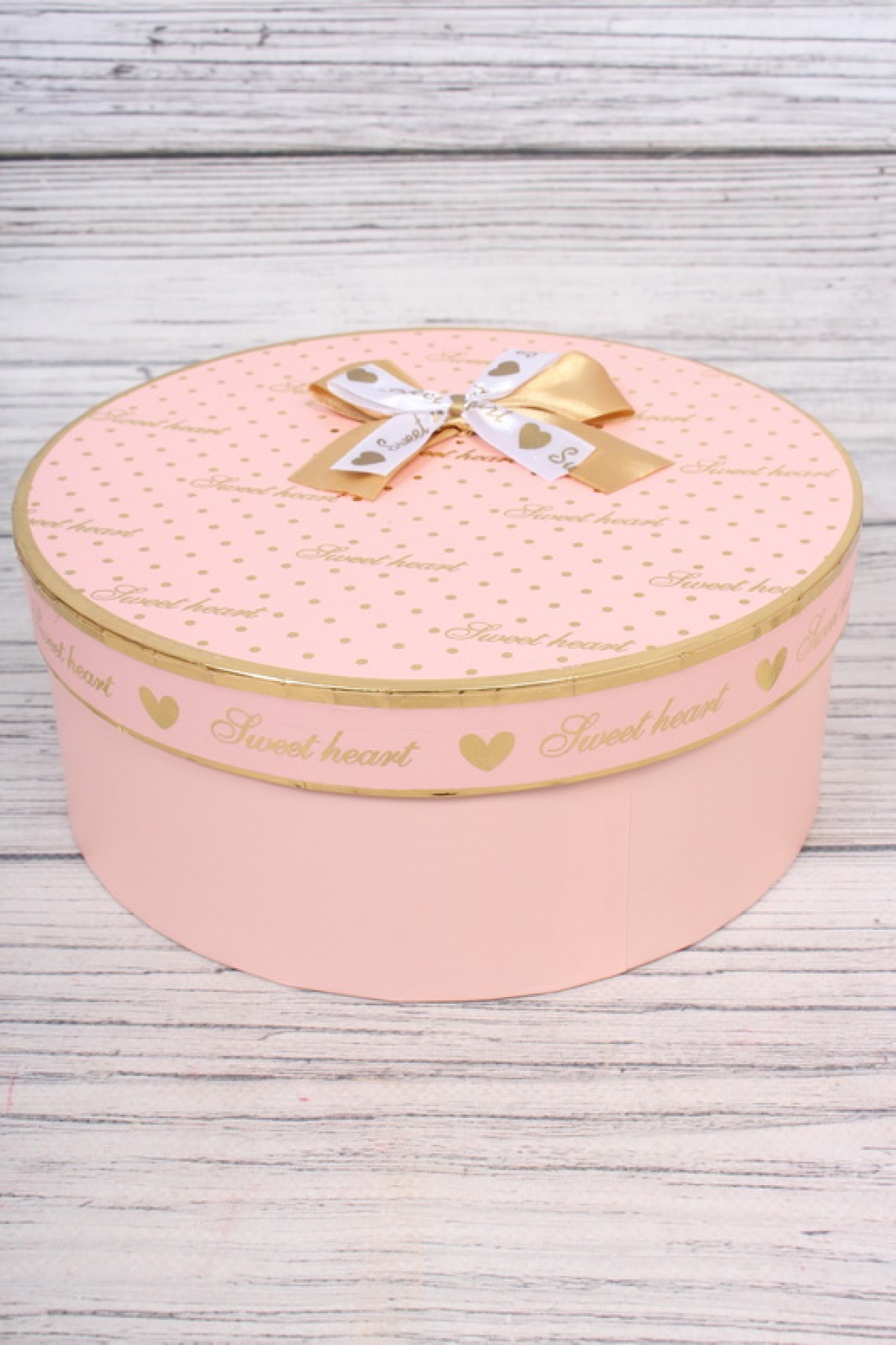 Набор коробок "Sweet heart" 3 шт, 28.3*25*11.3H; 24*21*10H; 18.8*16.5*8.3, розовый 0618Н