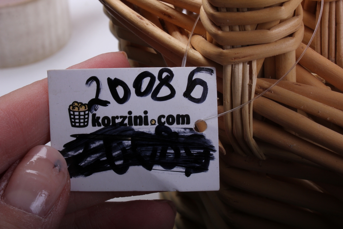 набор корзин (из 3шт) плетеных (ива) овал скос 48*38*h13/23*hh40см  h378