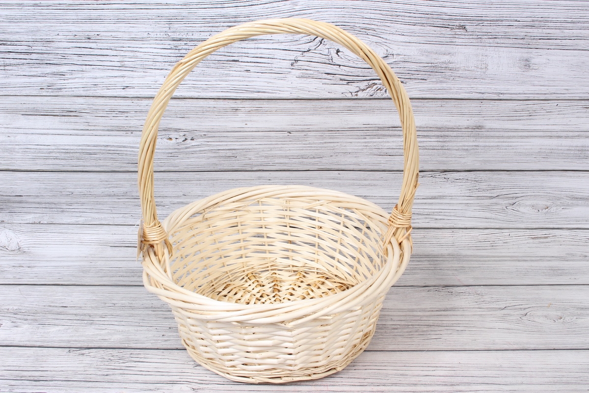 Набор корзин плетеных (ива) из 3шт , 40*16*45CM   Натуральные 8103Л