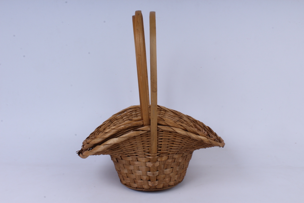 набор корзин плетеных из 3 шт (бамбук) - круглая 36x15xh16/39см, 3шт. коричневый   0879