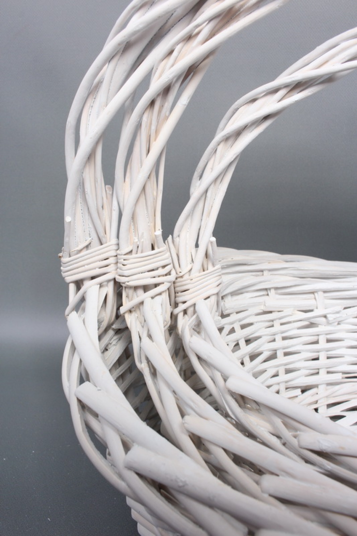 Набор корзин плетеных из 3шт(ива): 42x30xH13/17xHH36; 35x26xH10/15xHH32; 30x20xH9/13xHH27  1655М