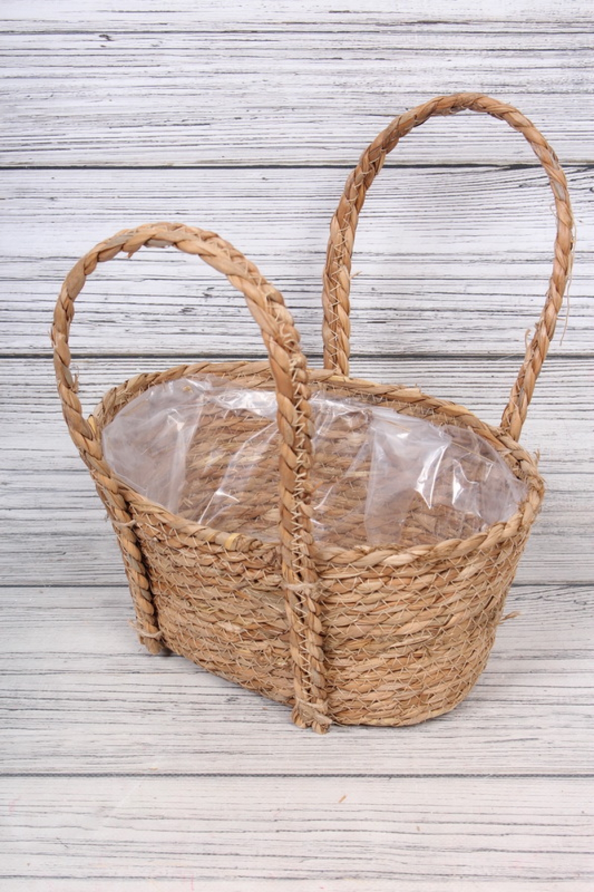 Набор корзин плетеных (рогоз) из 3шт , 35x27x16x35см, 31x23x14,5x32см,27x19x13x29см, 9601М
