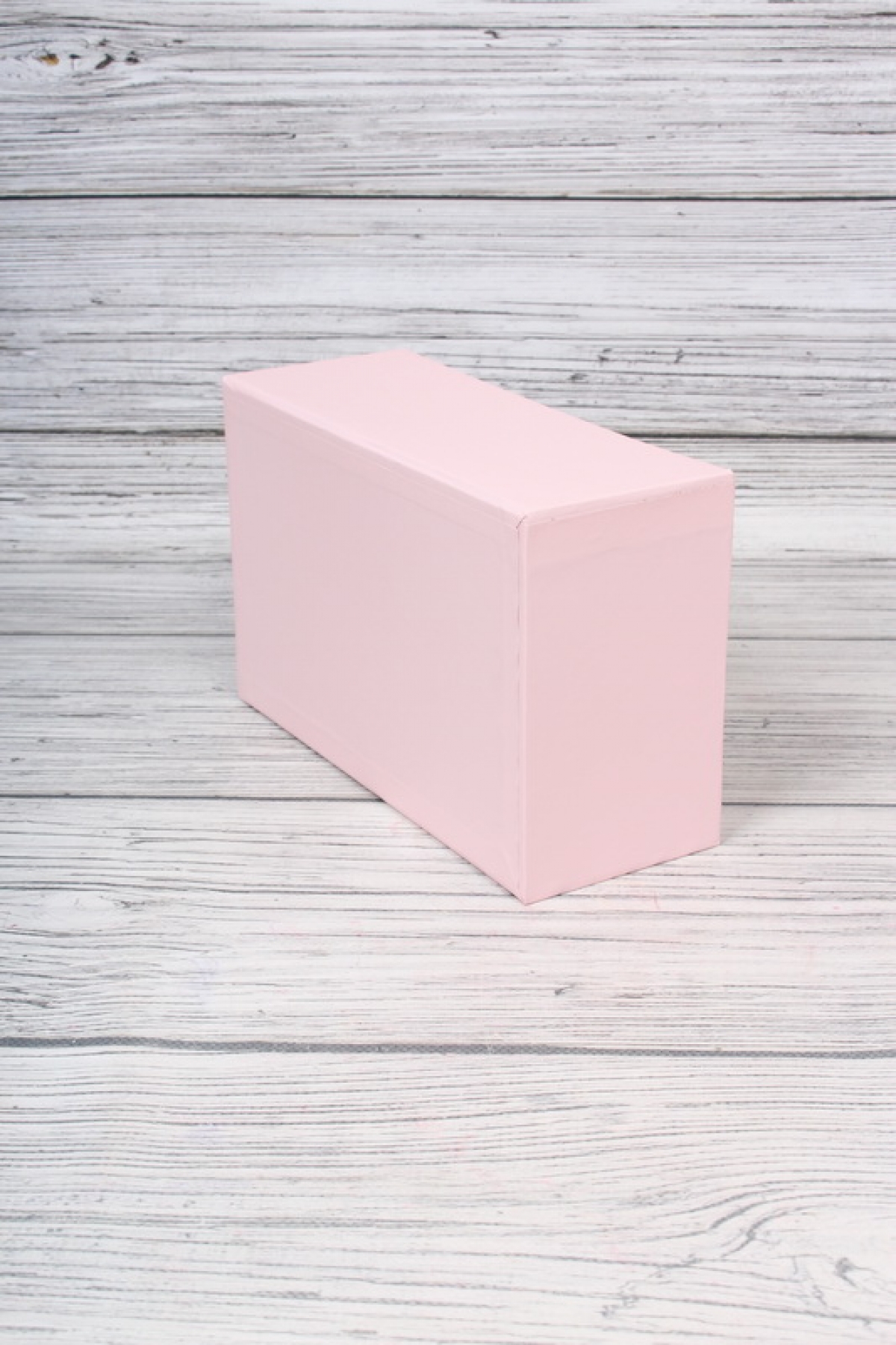 Набор подарочные коробок из 15шт -  Прямоугольник однотонный розовый 53*42*23см К871