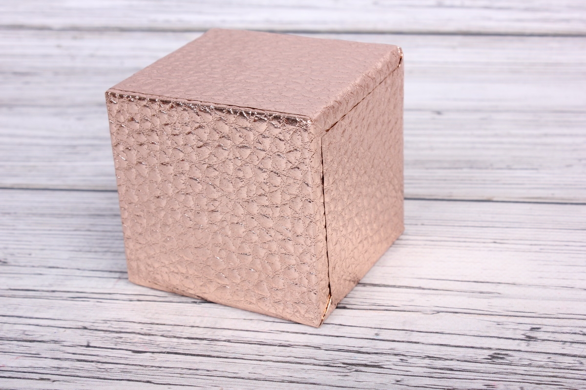 Набор подарочных коробок из 10 шт - КУБ "Розовый" 26,5*26,5см  SY601-PINK