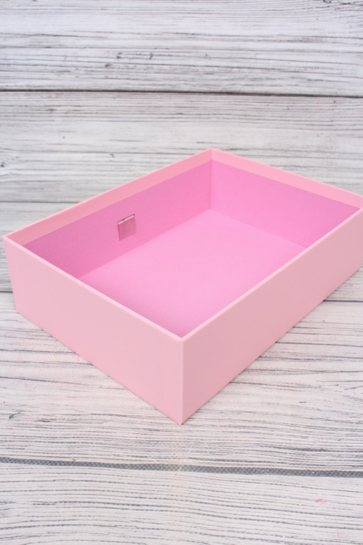 Набор подарочных коробок из 3шт - Прямоугольник с окном и наполнит. сумочка розовая 29*21*10см К705