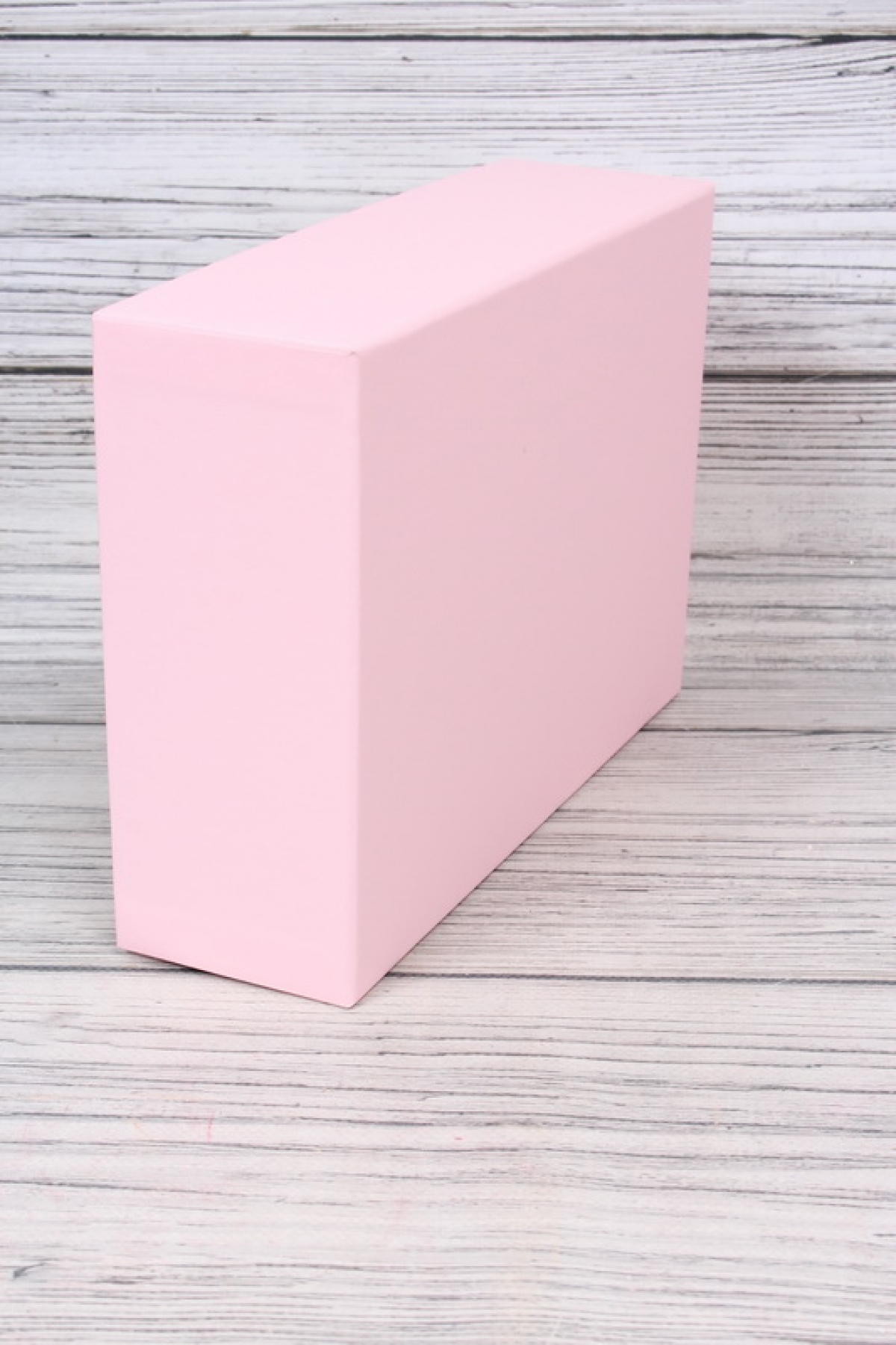 Набор подарочных коробок из 3шт - Прямоугольник с окном и наполнителем розовый 29*21*9см К706