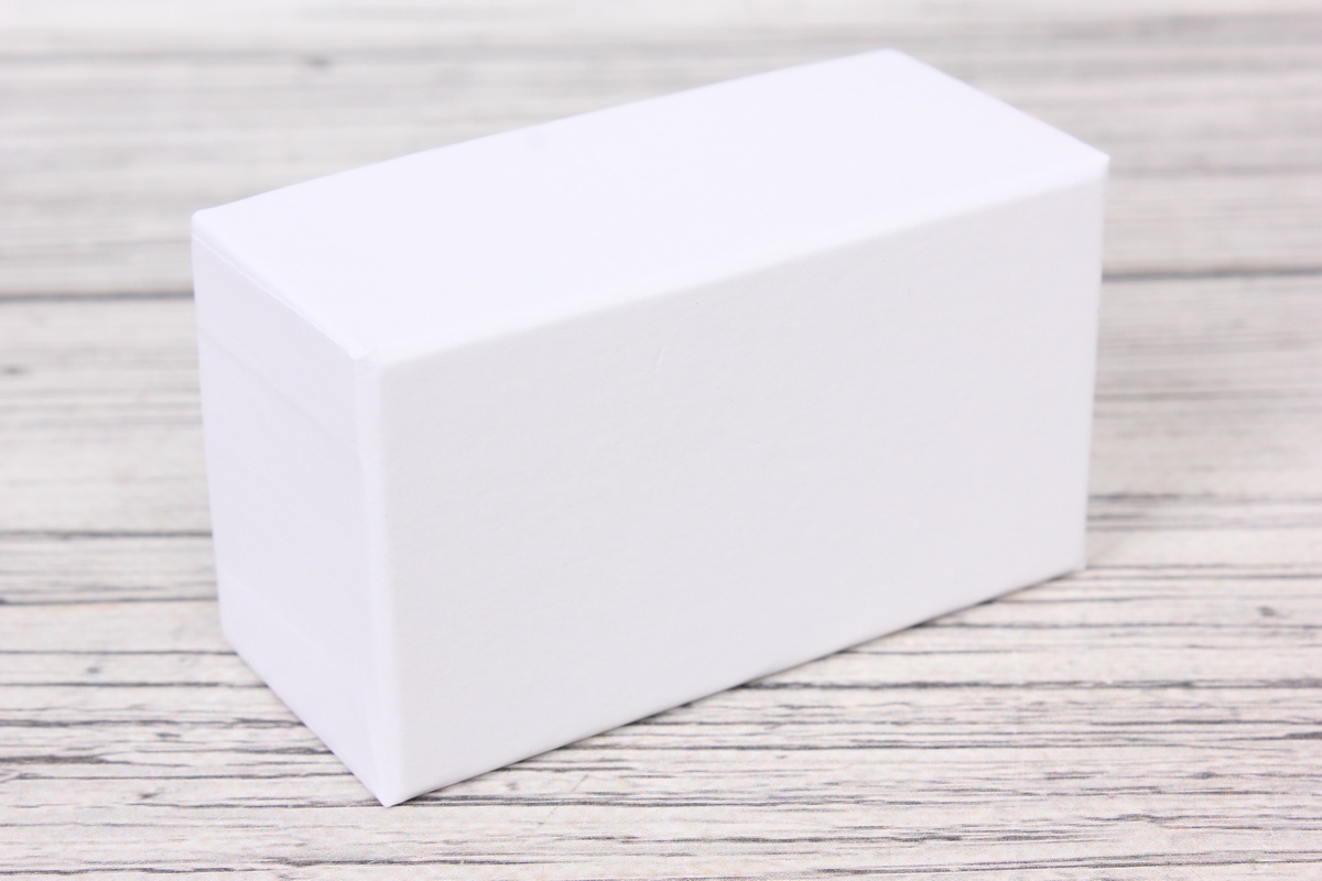 Набор подарочных коробок из 4шт - Прямоугольные № 6 Белый Перл. КТ " 15*11*7см   Пин06Бел