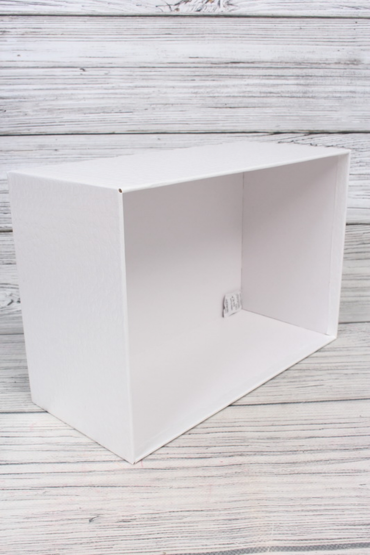 Набор подарочных коробок  из 5 шт- Прямоугольник нарядный белый перламутр 52*34*22  N983