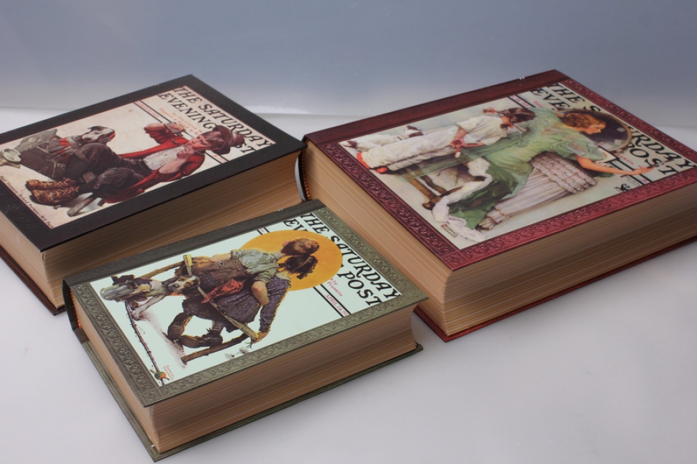набор подарочныз коробок из 3шт. &quot;прямоугольник, книги&quot;