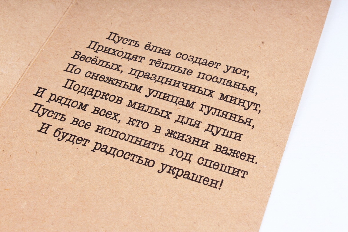 Открытка 38506 С Новым Годом! евро (105х210)		4602560001228